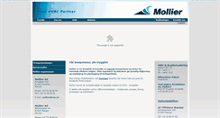 Desktop Screenshot of mollier.no